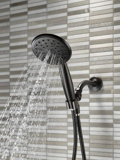 Porter 3 Setting Hand Shower Oil Bronze Finish Touch Clean Sprayer No Sweat Install Spot Shield Tech Bathroom Accessory Slick Surface Rock Solid Durability With Flexible Hose