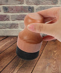 Straight Up Amazing Wooden Cutting Board Oil Brush And Built Tough Wood Wax Applicator Sponge for kitchen use.