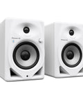 DM-50D 5 Inch Bluetooth Desktop Active Monitor Pair For Djing And Beat Making, 2 Way Sound With DSP Modes, White Studio Monitors