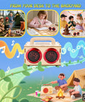 Build Your Own Bluetooth Speaker Kit With LED Lights And Colored Pencils For STEM Learning Fun For Kids Ages 8 To 14 illustrated use