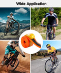 Two Rolls Fat Bike Tire Liners For Road And Mountain Bikes 15 Ft Of Puncture Proof TPU Tape 1.5 Inch Wide Liner Protector