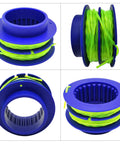Dual Line Trimmer String Spool 0.080 Inch 16 Feet 3 Pack Built For Quick Replacements With Kobalt 24 Volt Max Weed Wacker String Trimmer Compatible Spool Fits KST 1124B-03 KST 2024A-03 KST 2224B-03 KST 4024A-03