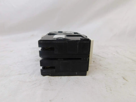 Side view of Type GFCB Circuit Breaker 120/240 VAC 60 Amp 2-Pole With Ground Fault Protection, showing compact design.
