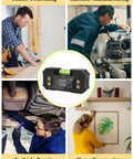 No Fuss Wireless Digital Angle Finder Tool With Dual Axis Alignment And Spot On Accuracy Featuring A Heavy Duty Magnetic Base For Quick Slope Percentage Readings On Woodworking Jobs used in timber processing and machine manufacturing.