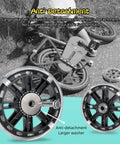 Heavy Duty Bicycle Training Wheels For 14 To 20 Inch Bikes with larger washer and anti-detachment feature for stability
