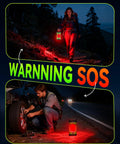 Rechargeable Camping Lantern With 4000LM Bright LED Light 360 Degree All Around Illumination 4600mAh Battery Portable Emergency Light