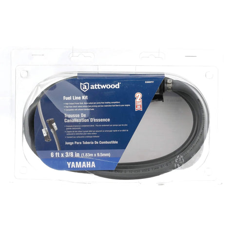 Portable Boat Fuel Tank Line Kit With Ethanol Resistant Hoses And Primer Bulb Real Deal Marine Safety packaging