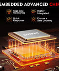 Preprogrammed 433 Mhz Tire Pressure Sensor Part Number 13533166 chip image showing embedded advanced technology for real-time monitoring.