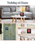 DIY Light Sensitive Shooting Target Kit For Soldering Practice in home settings with hit counter and score display seen.