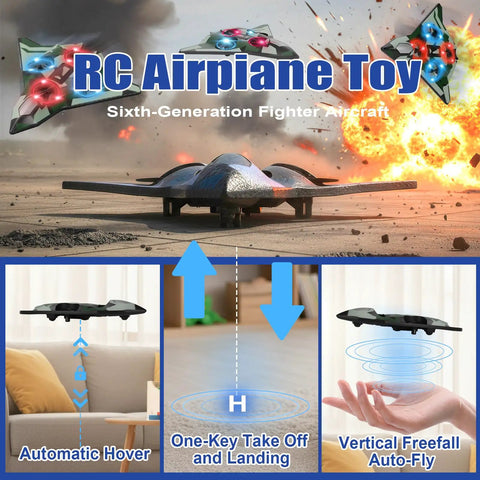 Foam Remote Control Airplane For Kids And Adults Durable And Easy To Fly With Stable Flight Perfect For Birthday Parties
