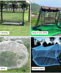 Black Bed Canopy With Mosquito Net For Full Queen And King Size Beds Indoor Or Outdoor Use Easy Access Four Openings