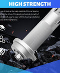 Close-up of Car Bearing Press Kit With 9 Size Adapters And Seal Driver For Damage Free Wheel Bearing Installations Pro Grade