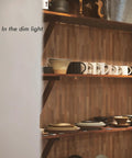 Wood Peel And Stick Wallpaper For Cabinets And Countertops Self Adhesive Removable Faux Wood Planks With Grid Back 15.7x393 in