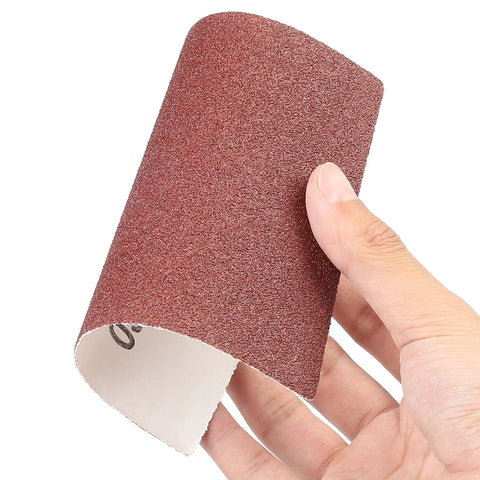 Quarter Sheet Sandpaper Set With 50 Assorted Grits For Palm Sander 5.5 By 4.5 Inches Car And Wood Sanding Papers 60 80 120 180 240 320 400 600 800 1000 Grit Ideal For Auto Bodywork And Woodworking Finishing All In One DIY Friendly Kit