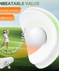 Golf Simulator Impact Screen For Home And Garage Training triple-layer design illustrating 5x thickness and material detail