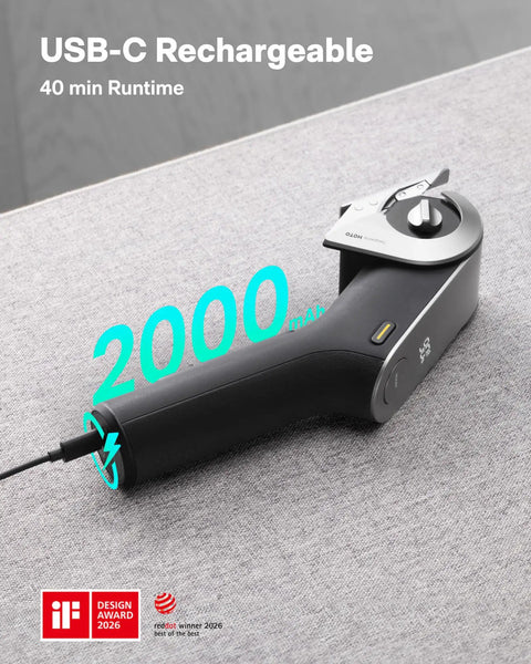 EdgeFlow Cordless Electric Scissors For Cardboard Fabric Carpet And Leather DIY Projects with dual mode and LED display