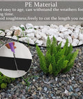 No Dig Landscape Edging Kit 33FT Long 4IN Tall Black HDPE Border With detail of edging being cut next to garden bed