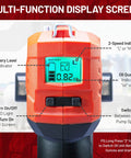 Cordless 20V Max Electric Grease Gun Kit With Dual 4Ah Batteries LCD display shows battery level and oil amount.