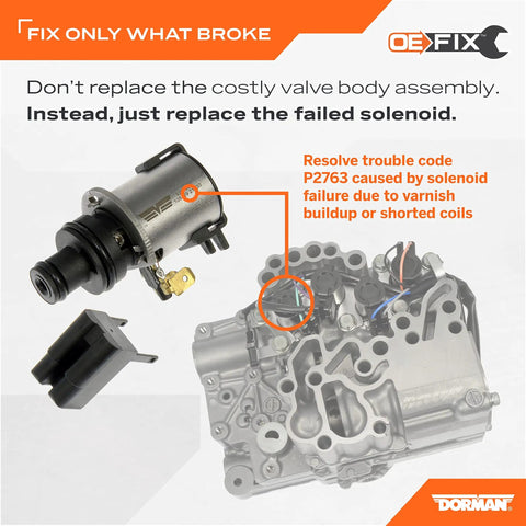Torque Converter Lock Up Solenoid For Subaru Automatic Transmissions, OE style replacement, save money by replacing solenoid only