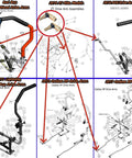 Ball Joint Replacement For Lawn Tractor For Yard Pros Fits MTD All Lawn And Garden Tractors From 1997 Onward With Seven Sixteenths Inch RH Female Thread And Three Eighths Inch RH Male Thread Replaces 7230448 9230448 1120917 shown with drive arm diagrams