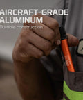 PL500 Penlight 500 Lumens, Five Modes, Rechargeable Mini LED Flashlight in pocket, anodized aluminum finish