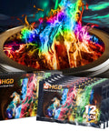 Color Changing Fire Packets for Campfires and Fire Pits 12 Pack Lit Rainbow Flames Safe Wood Compatible Indoor Outdoor Bonfire Accessory