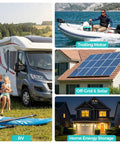 Uses of 12V 100Ah LiFePO4 Deep Cycle Battery Group 31 With 120A BMS in RVs, trolling motors, solar power, home energy storage
