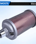 Heavy-Duty Exhaust Silencer For Air Compressors, Vacuum Pumps, And Dryers, 1 Inch NPT Male Interface, industrial use