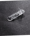 Beefy Plastic Locking Shelf Support Pegs With Smooth Grip Tops For Cupboards Medicine Cabinets And Glass Drink Stands A Top Grade Thirty Piece Cabinet Hardware Fix That Swaps Out Quick And Stays Put on a textured surface.