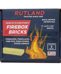 High Temperature Fire Brick 9x4.5x1.25 Inch Tan 6 Pack Built To Last For Wood Stoves Fireplaces And Pizza Ovens Usa Made Heat Rated To 2700 F Non Brittle And Size Accurate packaging