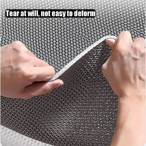 Heavy Duty Non Slip Poolside Floor Mat, Fast Drain Bathroom Anti Fatigue Tile With Wave Channels, Rock Solid Wet Area Deck Pad For Resort Restaurant And Patio Shower Entry, Tight Grip Red Rubber Style 0.9 By 1 Meter showing texture and flexibility.