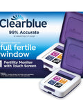 Fertility Monitor With Touch Screen For Ovulation Tracking And Fertile Day Detection Tracks Estrogen And LH Surges Helps Boost Your Baby Odds With Near One Hundred Percent Accuracy Test Sticks Sold Separately. Clearblue device and case