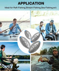 Heavy Lead Egg Sinker Weights For Bottom Rigs And Surf Fishing No Snag Sliding Oval Sinkers For Catfish Bass River And Lake Angling 25g Per Sinker 0.88oz 10 Pack For Longer Casts And Stronger Bottom Holds displayed with anglers fishing in various locations