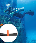 Heavy Duty Diving Tank Band Strap For Scuba Gear Durable Rubber Holder Adjustable Tank Band For Easy Fixing And Secure Mount