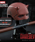 Daredevil Born Again Premium Roleplay Mask and Billy Club Kit for Adults to Nail It while Serving Serious Drip at Conventions, featuring detailed mask and club.
