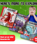Frog Dissection Kit For Kids Ages 6 Plus With Carvable Model Dissecting Tray Plastic Tools And Clear Instructions Safe Gelatin Like Material For Realistic At Home STEM Learning, ages 6+