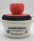 White Dry Powder Guide Coat Kit For Automotive Body Prep With No Overspray Or Masking, High Visibility On Dark Substrates