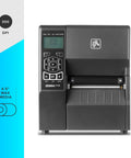 Industrial Thermal Transfer Printer With Sweet 300 Dpi Clarity And Badass Reliability For Top Shelf Label Printing Across Your Workspace USB interface on Zebra ZT230.