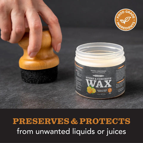 Natural Stone Daily Cleaner And Wax Care Kit For Soapstone Slate And Concrete Surfaces All In One Pro Grade Spray And Wax
