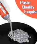 Lead Free Solder Paste No Clean Sn42 Bi58 T4 With 138C Melting Point 4 Packs Of 30g Paste Each flowing from tube