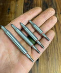 Archery Field Point Test Kit For Bow Tuning And Practice Set With 200 Grain 250 Grain 300 Grain 350 Grain Field Points in hand