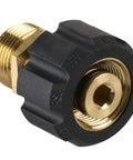 Pressure Washer Adapter M22 15mm Female To M22 14mm Male Fitting 4500 PSI Metric Quick Connect Fits Generac Simpson Briggs Stratton
