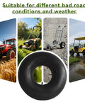 2-Pack 19x7-8 Inner Tubes With Straight Valve Stem For Lawn Tractors, Wheelbarrows, ATVs, Go Karts next to equipment photos
