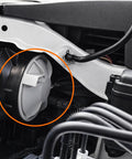 Toyota Highlander Front Headlight Dust Cover Replacement Gray Bulb Extension Cap For 2018 2019 2020 2021 HID Xenon Lamps