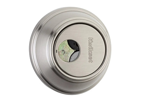 Top Tier Satin Nickel Front Door Deadbolt Lock With Smartkey Pick Resistant Security And Microban Shield For Locked Down Entry Protection And No Sweat Rekey Setup