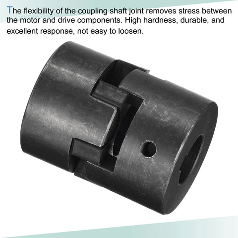 Beefy Flexible Coupling Shaft 19 To 20 mm Bore 51 mm Length By 44 mm Outer Diameter Motor Coupler Joint made of 45# steel