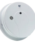 Hardwired Smoke Detector With 9 Volt Battery Backup, Photoelectric Sensor, 85 Decibel Alarm, Red LED Indicator, Battery Included