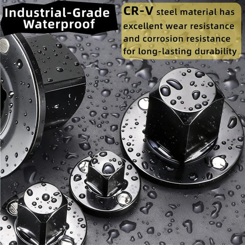 Kick Your Auto Repair Game Up With These Tough Low Profile Impact Socket Adapters From 3/8 To 1/2 Inch Featuring Magnetic Drive And High Temp Quench Steel For Tight Spot Jobs, CR-V steel