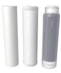 All In One Sediment Carbon Block And Mixed Bed Color Changing Deionization Filter Replacement Kit for RO Water Systems cartridges