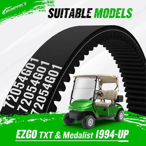 Drive Belt And Starter Belt Kit For Golf Cart All In One Clutch Drive Belt And Starter Belt Fits 1994 Up TXT Medalist 4 Cycle Gas